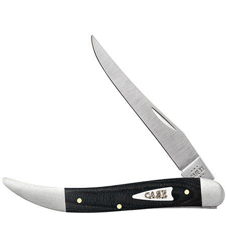 Smooth Black Micarta- Medium Texas Toothpick 27819