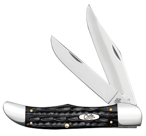 Buffalo Horn Jig Large Folding Hunter with Sheath 65030