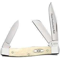 Natural Bone Smooth First Production Medium Trapper 93311